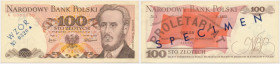 100 zł 1975 - WZÓR - A 0000000 - No.0320