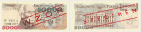 50.000 zł 1993 - WZÓR - A 0000000 - No.0213