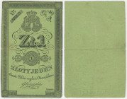 Powstanie Listopadowe, 1 złoty 1831 - Głuszyński - gruby papier
