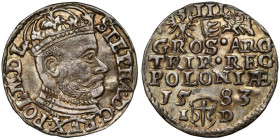 Stefan Batory, Trojak Olkusz 1583 ID