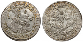 Zygmunt III Waza, Ort Gdańsk 1625 - G REX - rzadki R2
