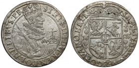 Zygmunt III Waza, Ort Bydgoszcz 1623 - PR (bez M) - RZADKI R4