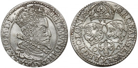 Zygmunt III Waza, Szóstak Malbork 1599 - duża głowa R4