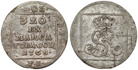 Poniatowski, Grosz srebrny 1768 FS
