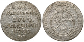 Poniatowski, 10 groszy 1788 EB