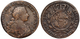 Poniatowski, Trojak 1765-g, Kraków - zbrojarz - pierwszy