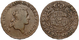 Poniatowski, Trojak 1791 EB
