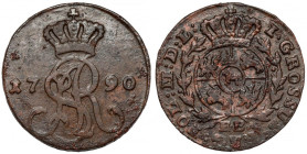 Poniatowski, Grosz 1790 EB
