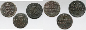 Poniatowski, Półgrosze 1766-1768 - zestaw (3szt)