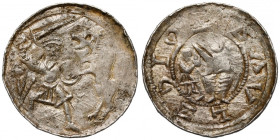 Władysław II Wygnaniec, Denar - Walka z lwem