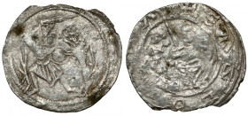 Władysław II Wygnaniec, Denar - Walka z lwem