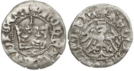 Władysław II Jagiełło, Półgrosz Kraków - typ 5 - litera A