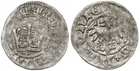 Władysław II Jagiełło, Półgrosz Kraków - typ 15 - znak +