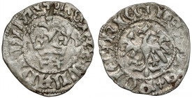 Władysław II Jagiełło, Półgrosz Kraków - typ 17 - znaki F‡