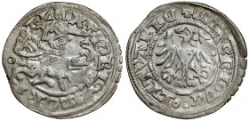 Aleksander Jagiellończyk, Półgrosz Wilno - gotycki