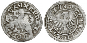 Aleksander Jagiellończyk, Półgrosz Wilno - gotycki
