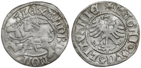 Aleksander Jagiellończyk, Półgrosz Wilno - renesansowy