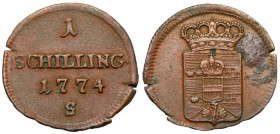 Galicja i Lodomeria, Szeląg Smolnik 1774-S