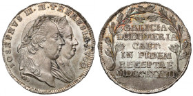 Galicja i Lodomeria, Żeton Przyłączenie do Cesarstwa Austriackiego 1773 - popiersia