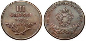 Galicja i Lodomeria, 3 grosze 1794