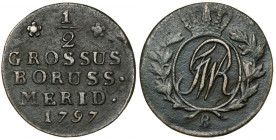 Prusy Południowe, Półgrosz 1797-B, Wrocław