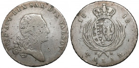 Księstwo Warszawskie, Talar 1812 IB