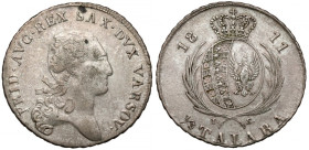 Księstwo Warszawskie, 1/3 talara 1811 IS