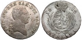 Księstwo Warszawskie, 1/3 talara 1813 IB