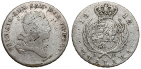 Księstwo Warszawskie, 1/6 talara 1812 IB
