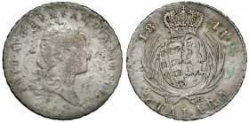 Księstwo Warszawskie, 1/6 talara 1814 IB