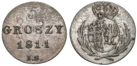 Księstwo Warszawskie, 5 groszy 1811 IS