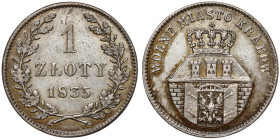 Wolne Miasto Kraków, 1 złoty 1835