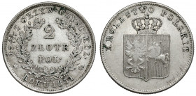 Powstanie Listopadowe, 2 złote 1831 KG