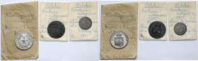 Powstanie Listopadowe, 3-10 groszy i 2 złote 1831, zestaw (3szt)