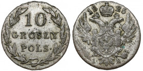 10 groszy polskich 1825 IB