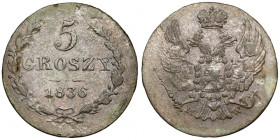 5 groszy 1836 MW