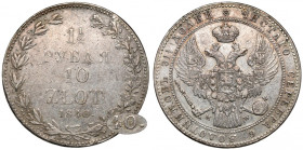 1-1/2 rubla = 10 złotych 1840 MW, Warszawa - RZADKIE