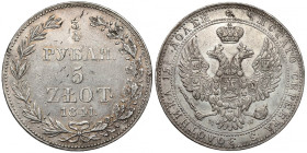 3/4 rubla = 5 złotych 1841 MW, Warszawa