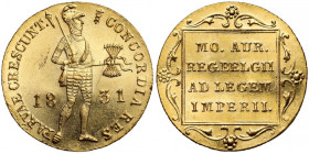 Netherlands, Ducat 1831 - Kingdom of Holland, Utrecht