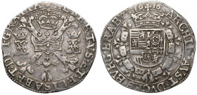 Niderlandy, Albert i Izabela, 1/2 patagona 1616 - Brabant