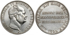 Prusy, Fryderyk Wilhelm IV, Talar 1855 - górniczy