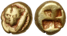 Greece, Mysia, Cyzicus, El Hemihekte (550-500 BC)