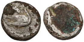 Grecja, Cilicia, Mallos, Stater Subaeratus (~390-385 BC)