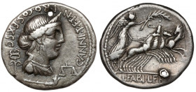 Roman Republic, C. Annius T.F. T.N. i L. Fabius L.F. Hispaniensis (82-81 BC) Denarius