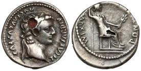 Tiberius (14-37 AD) Denarius Subaeratus