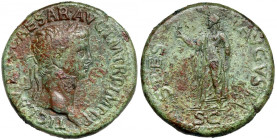 Claudius (41-54 AD) Sestertius, Rome - SPES AVGVSTA