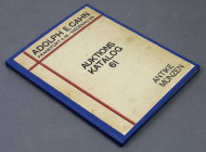 Katalog aukcyjny Adolph Cahn - monety antyczne