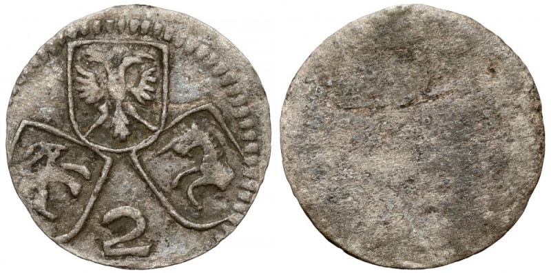 Austria, Biskupstwo Chur, Ulrich VI von Mont (1661-1692) 2 fenigi bez daty Srebr...