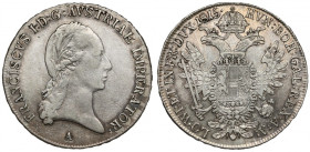 Austria, Franciszek I, 1/2 talara 1815-A, Wiedeń