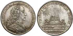 Austria, Karol VII, Żeton koronacyjny 1742 (ø22mm) - na Świętego Cesarza Rzymskiego